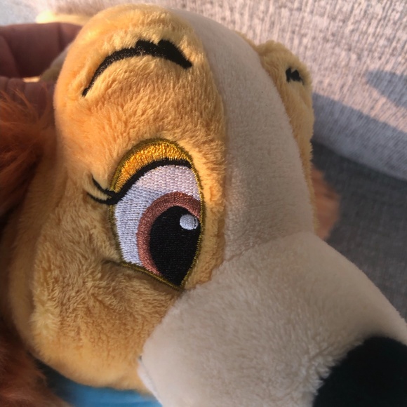 Disney Lady and the Tramp Plush Dog Toy - Picture 2 of 9